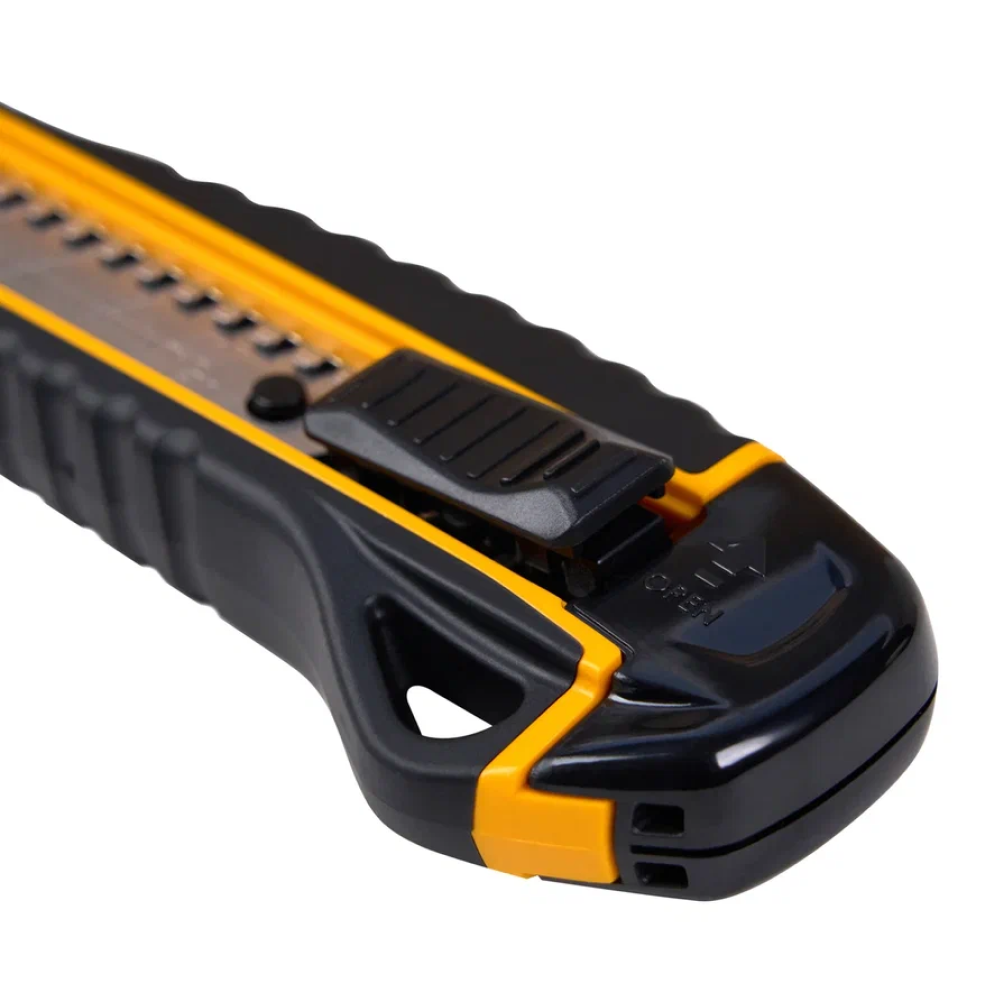 Нож строительный Miles "FA1806G/Y", 18 мм, усиленный - 7