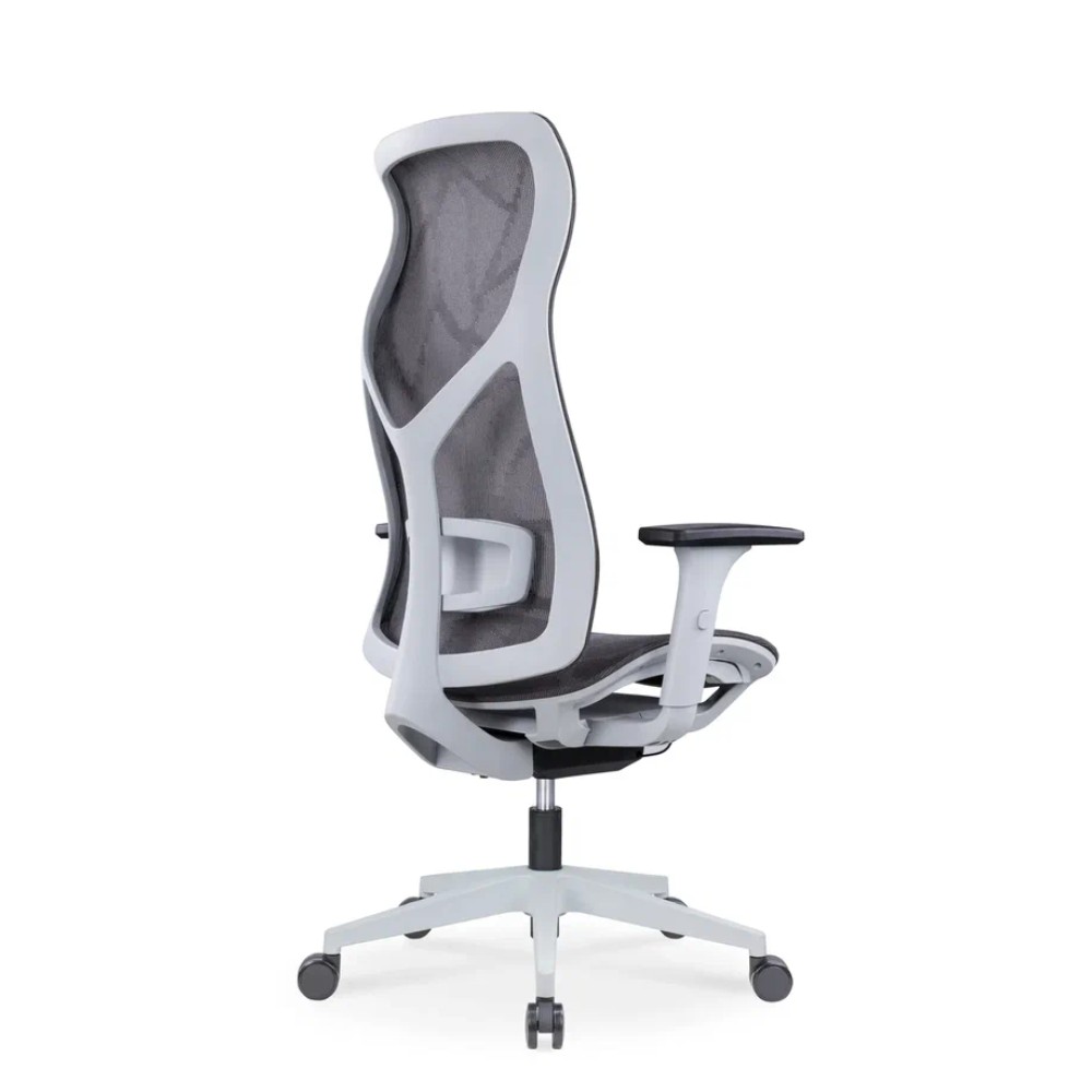 Кресло для руководителя SitZone CH-283A-HS-P1 сетка, серый - 4