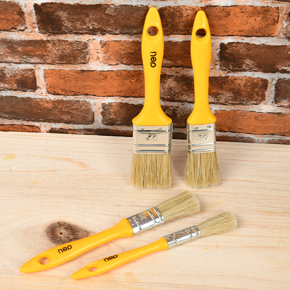 Кисть малярная Deli YS EDL509136, плоская, 2.4"-60 мм, смешанная щетина - 3