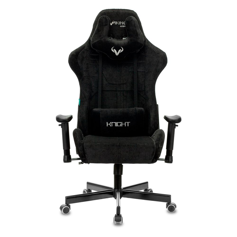 Кресло игровое Бюрократ VIKING "KNIGHT FABRIC", ткань, металл, черный - 2