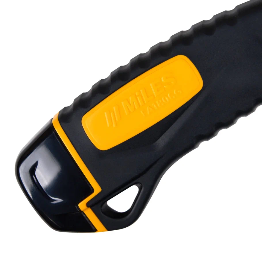 Нож строительный Miles "FA1806G/Y", 18 мм, усиленный - 10