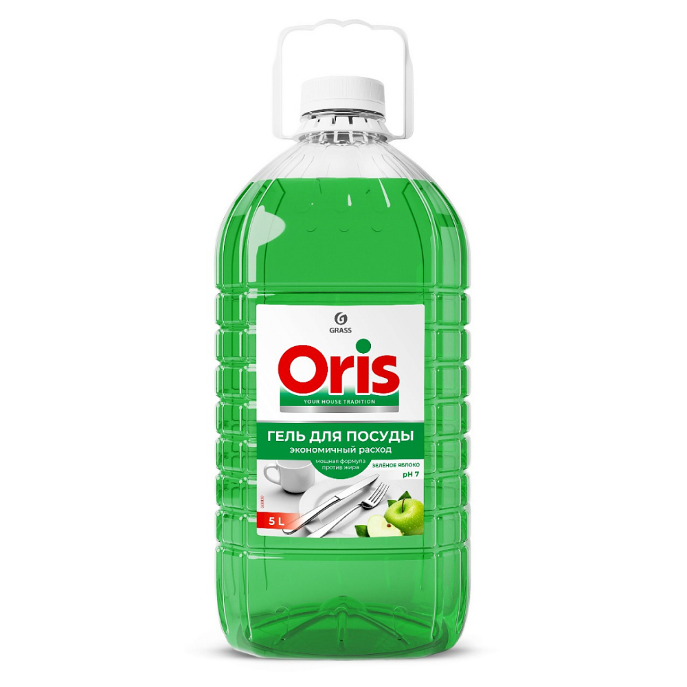 Средство для мытья посуды «Oris зеленое яблоко»