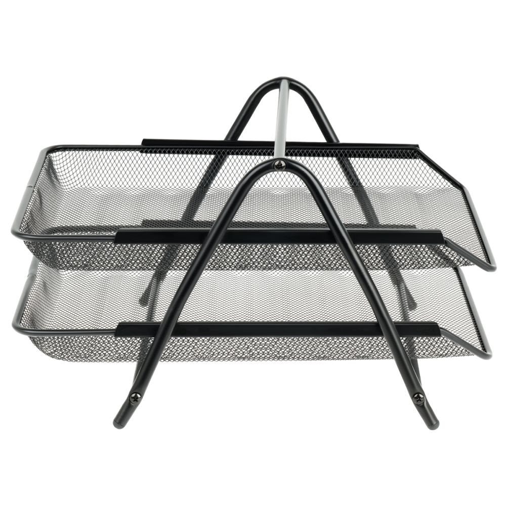 Модуль горизонтальный "Стамм" на 2 лотка, черная сетка