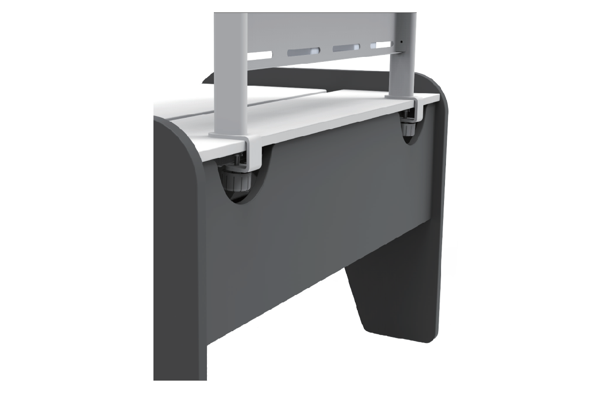 Стол Comf-Pro Elephant Desk UR-3, 1155х700х(340-815) мм, белый, серый - 4