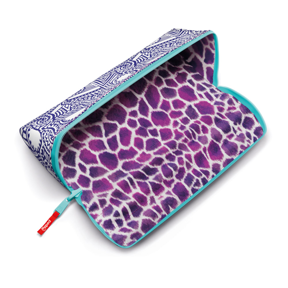 Пенал Maped "Open XXL", 1 отделение, розовый, белый - 4