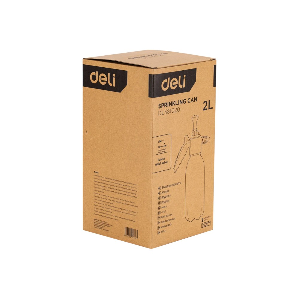 Опрыскиватель Deli GS EDL581020, помповый, 2 л, голубой - 7
