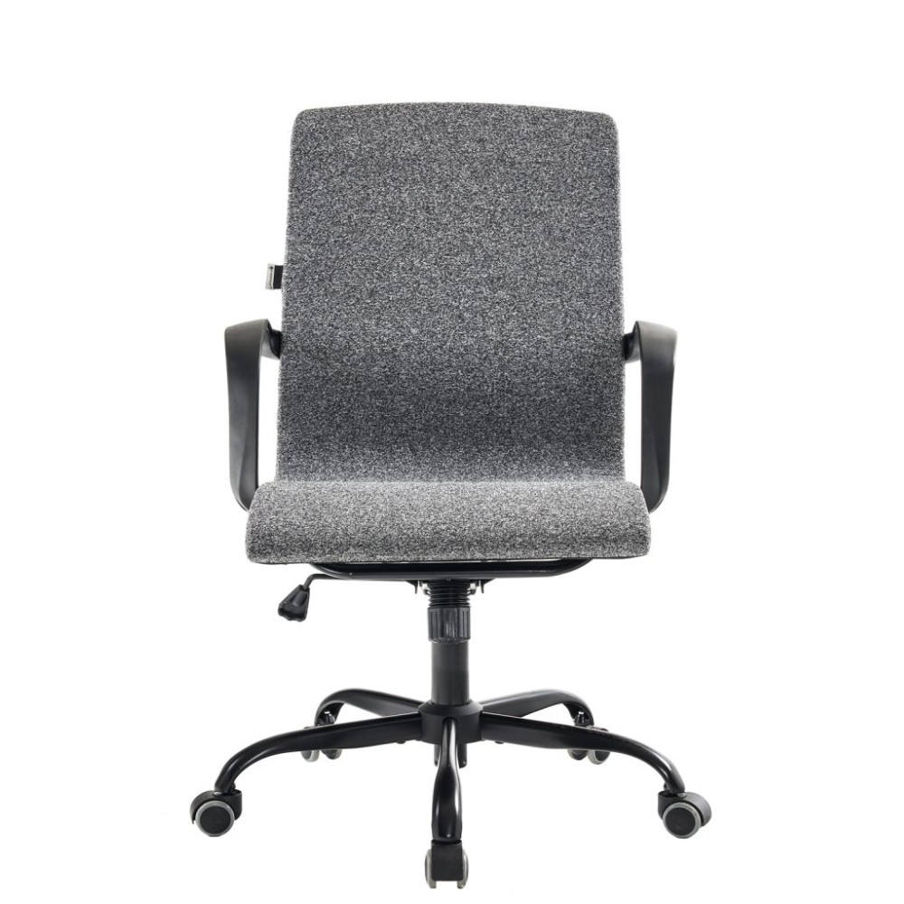 Кресло д/персонала EVERPROF Zero, ткань, металл, черный - 2