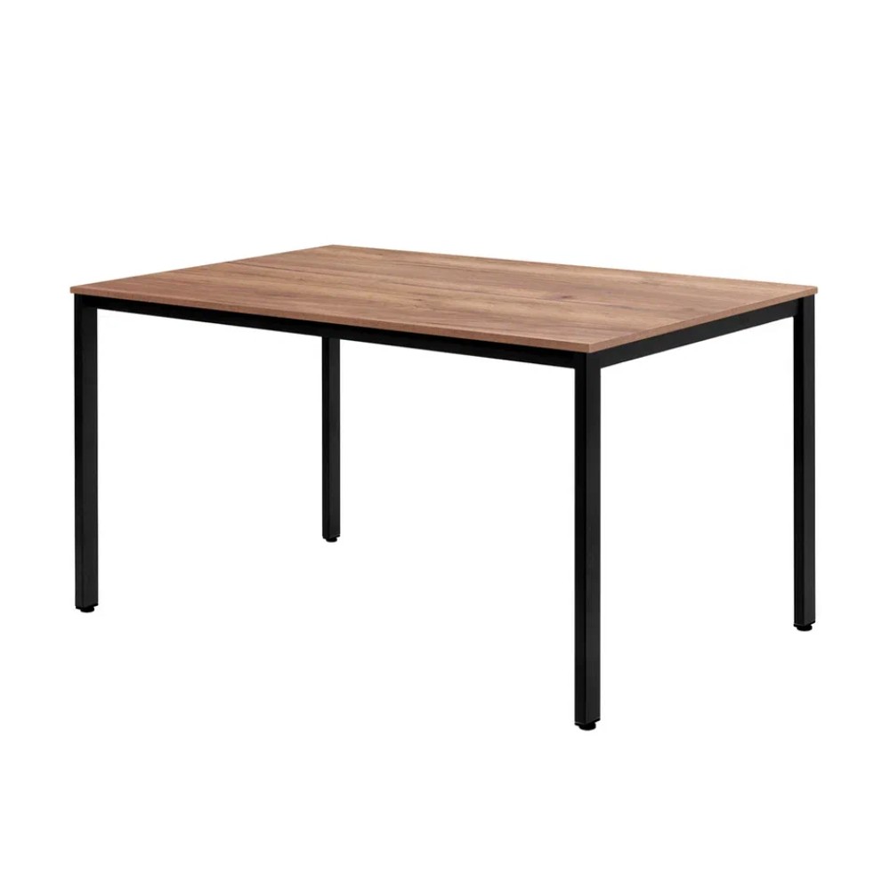 Стол Millwood Сеул, 1300х800 мм, дуб табачный крафт, черный