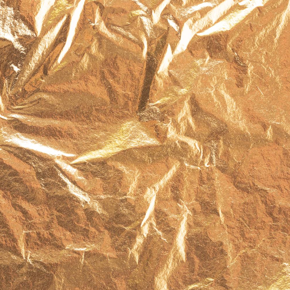 Поталь "Decola", 14х14, 25 листов, имитация золота