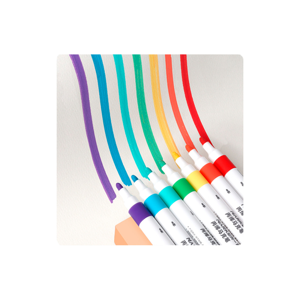 Маркеры художественные для скетчинга "Himi Miya", акриловые, набор, 36 цветов