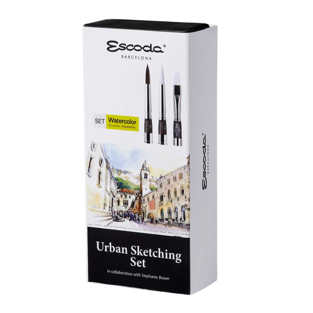 Набор кистей "Escoda. Urban sketching set"