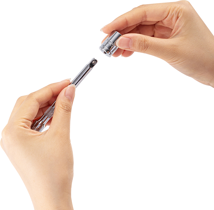 Набор торцевых ключей "Deli" EDL0012T,12 предметов, 5-14 мм, желтый, серебристый - 5