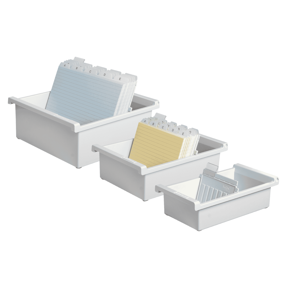 Картотека "Han", без крышки, A5, 800 карточек