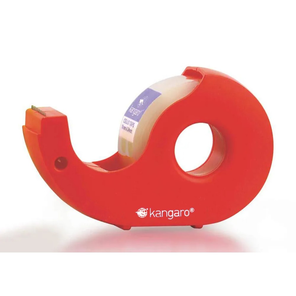 Диспенсер для клейкой ленты "Kangaro TD-18/Y", ассорти