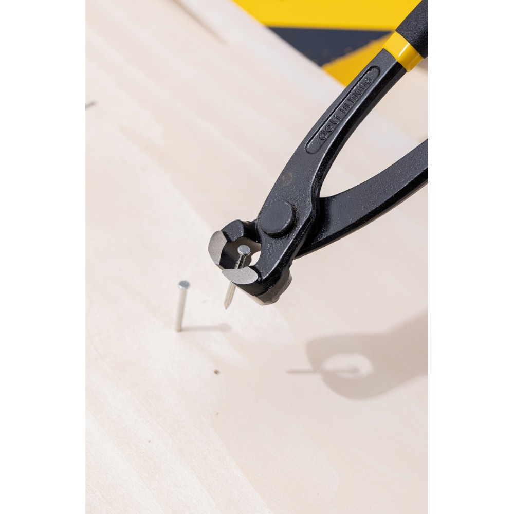 Клещи торцевые Deli YS EDL111009, 230 мм, черный - 6