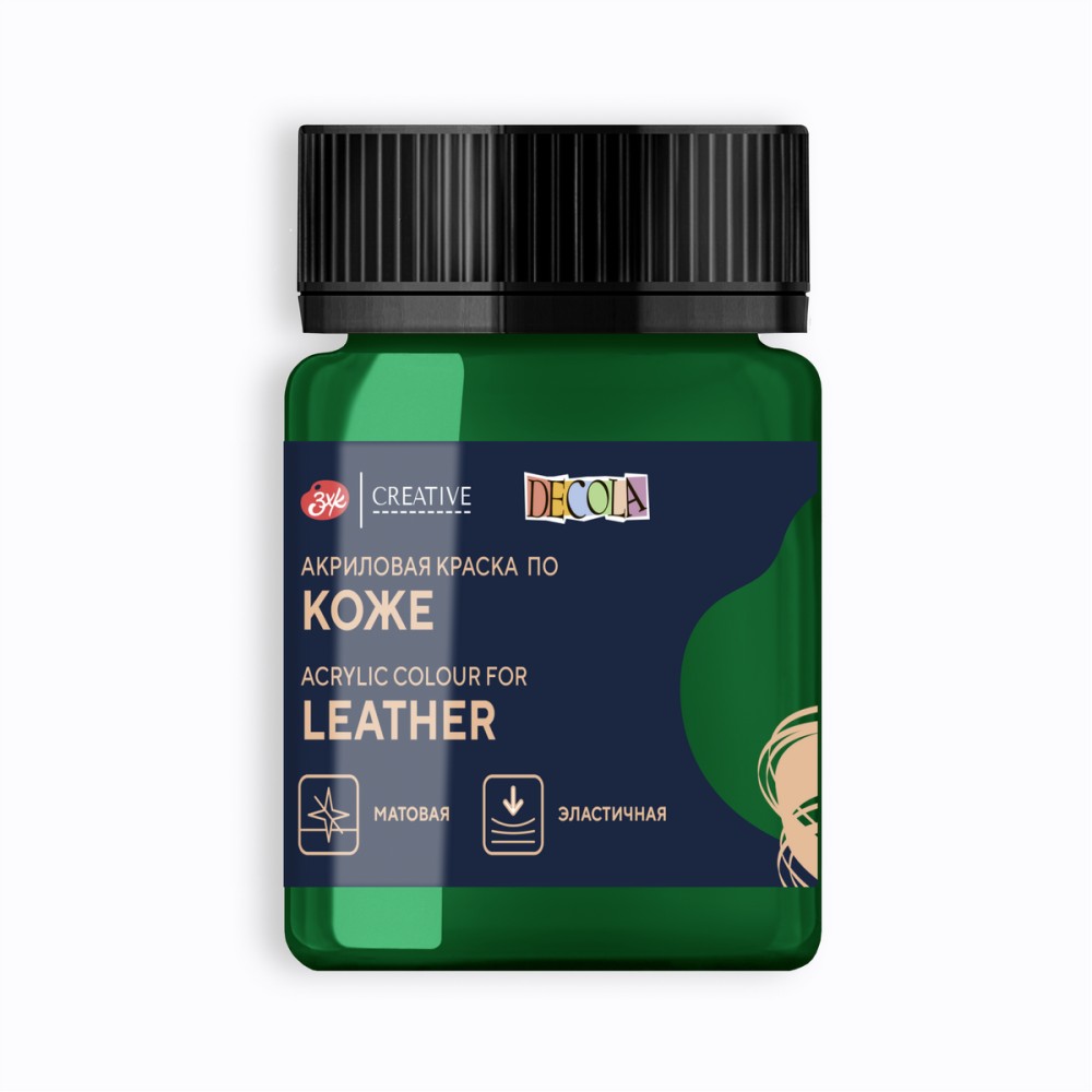 Краска акриловая для кожи 