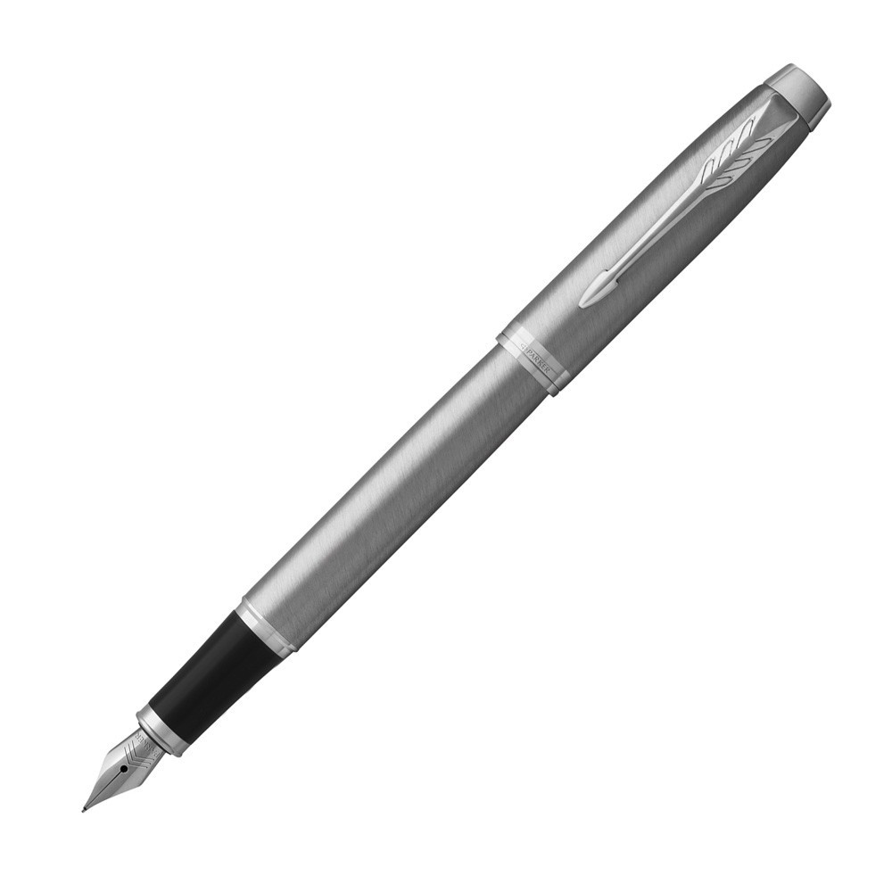 Ручка перьевая Parker "IM Essential F319 Brushed Metal CT"