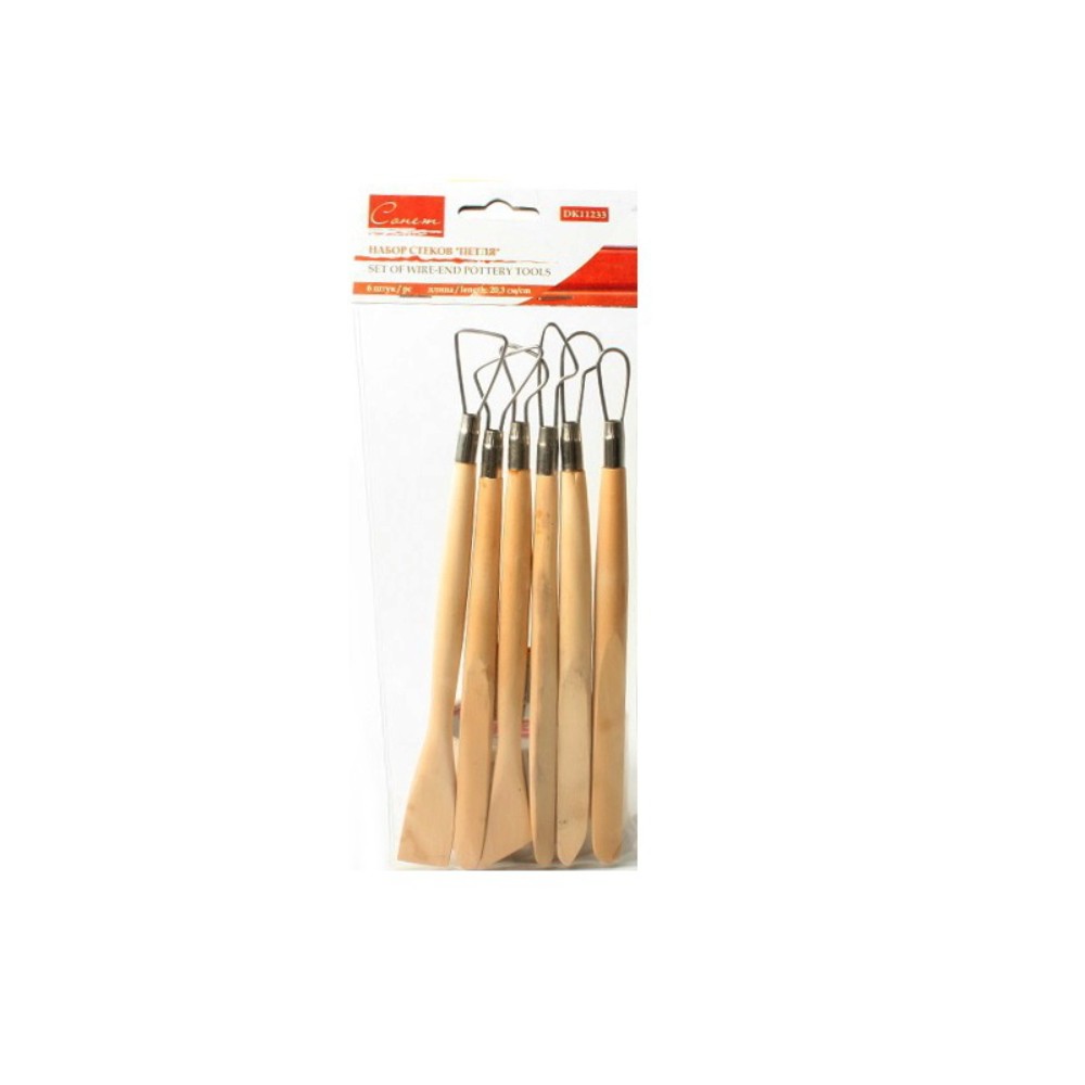 Инструменты для моделирования "Сонет", стеки-петли, набор 6 шт. - 2