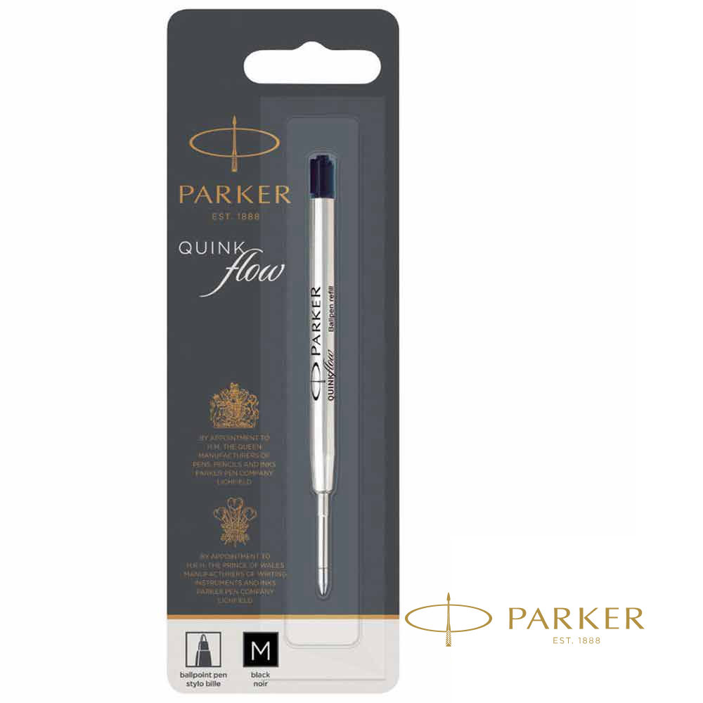 Стержень шариковый "Parker", 1 мм, 98 мм, черный