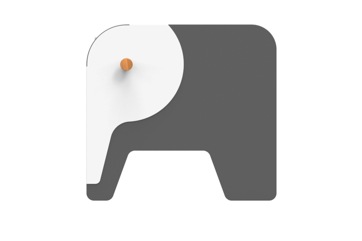 Стол Comf-Pro Elephant Desk UR-3, 1155х700х(340-815) мм, белый, серый - 2