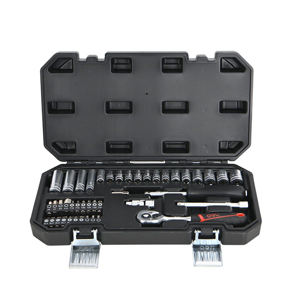 Набор инструмента 1/4" Deli RS EDQ41043, 43 шт