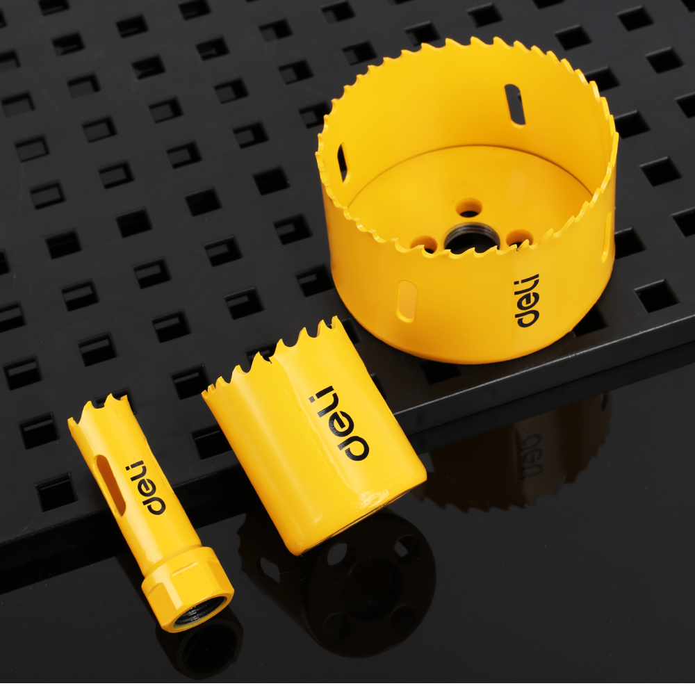 Коронка биметаллическая Deli YS EDH-SKK038-E1, 38 х 38 мм, М14 - 3