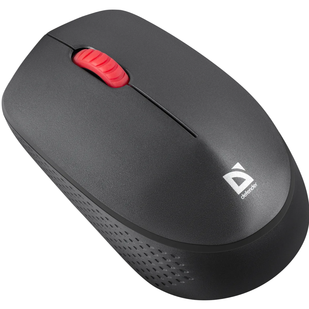 Мышь DEFENDER "Tiana MB-055", беспроводная, 1000 dpi, черный - 2