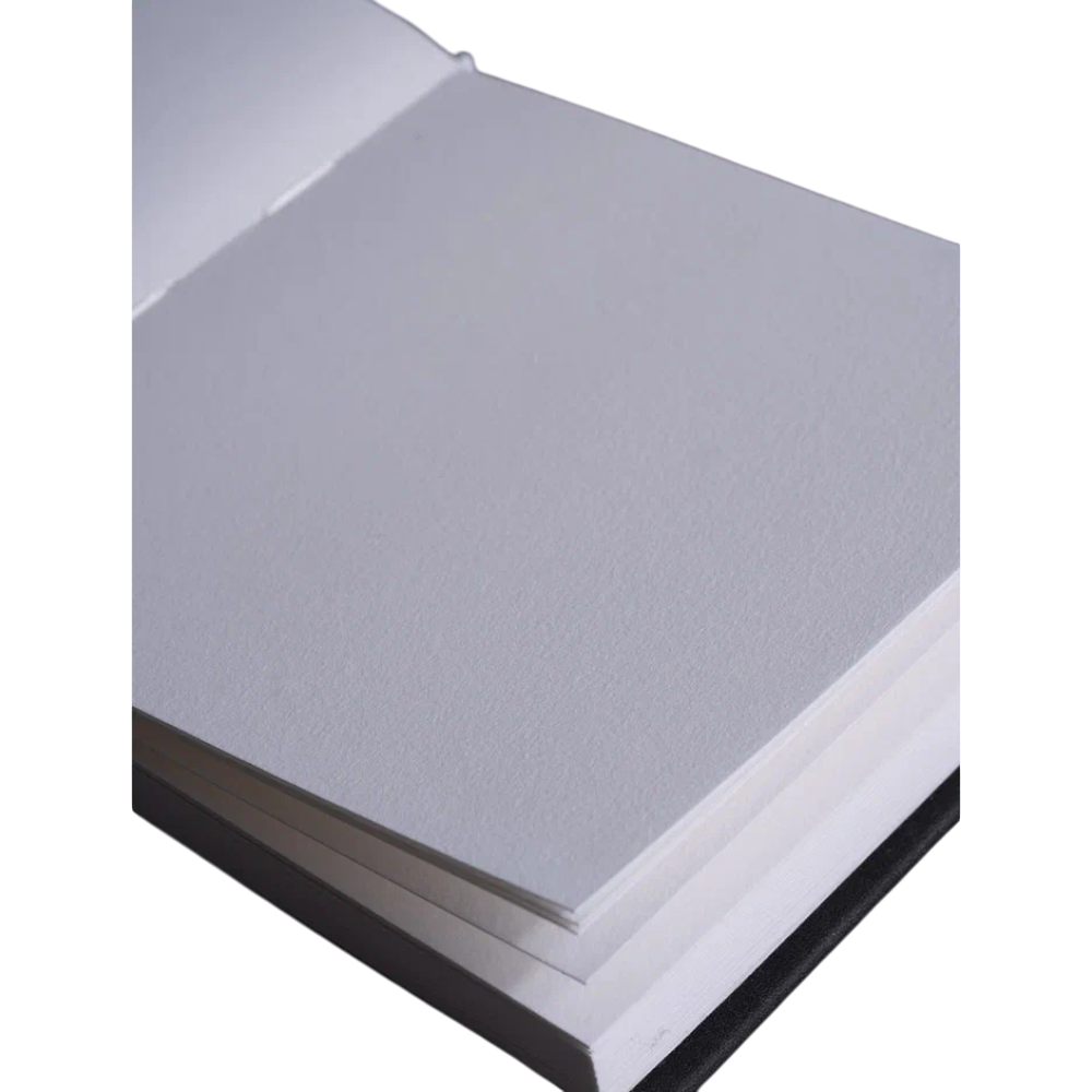 Скетчбук для графики "GrafArt white", 40 листов, 12х12 см, 160 г/м2, черный - 4