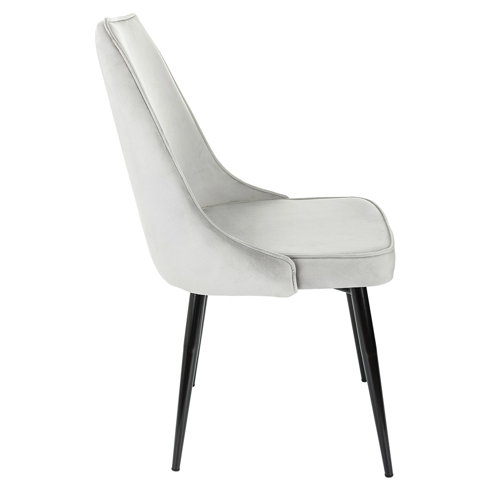 Стул Бюрократ "CH-K4_2", ткань, светло-серый, металл, комплект 2 штуки - 5