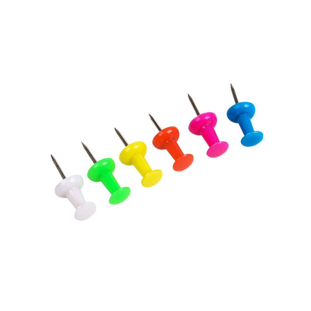 Иглы-кнопки Maped "Пешки", 25 шт, ассорти