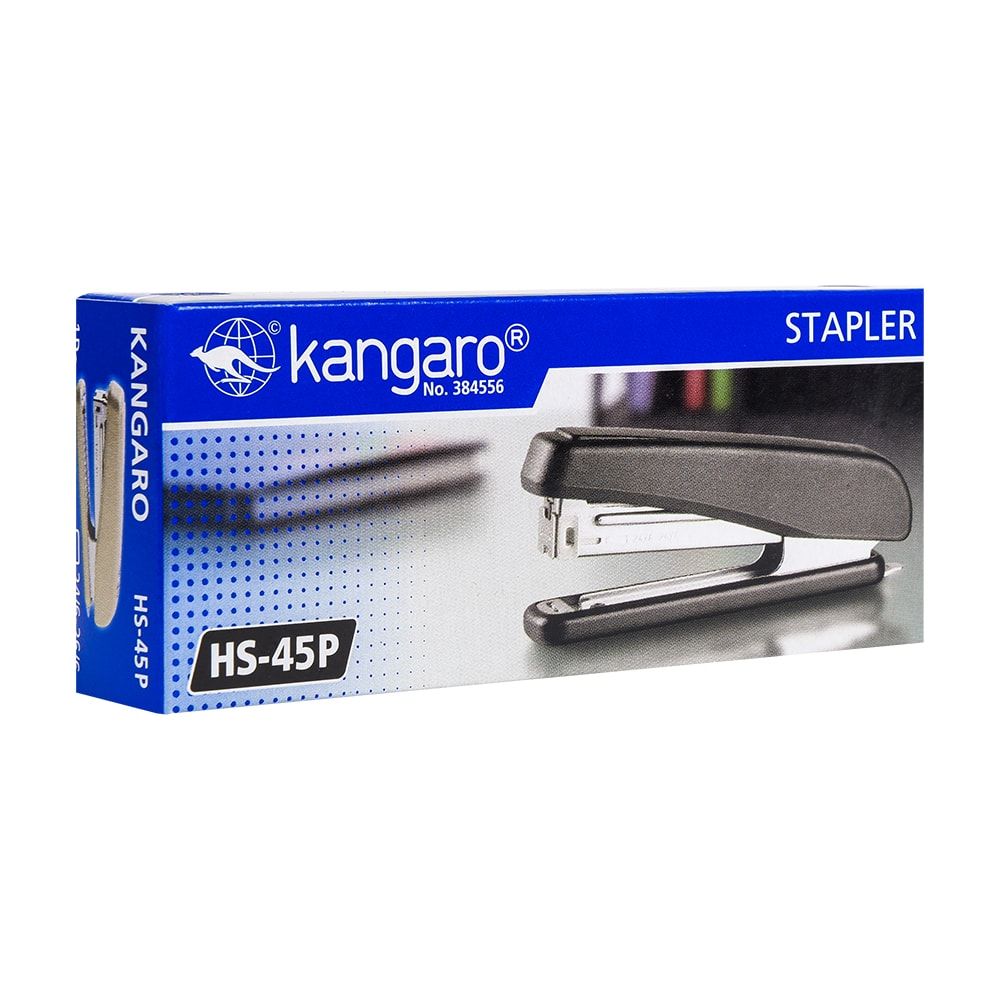 Скобосшиватель "HS-45P", № 24/6, 26/6, 30 листов, черный