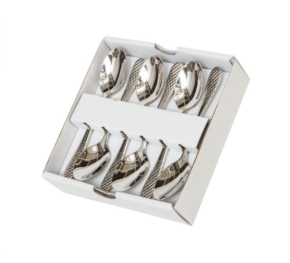 Набор ложек кофейных, металл - 2