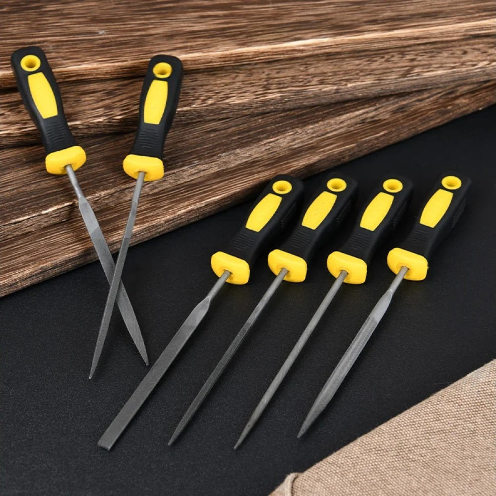 Набор надфилей Deli YS EDL2141, 160 мм, 6 шт. - 7