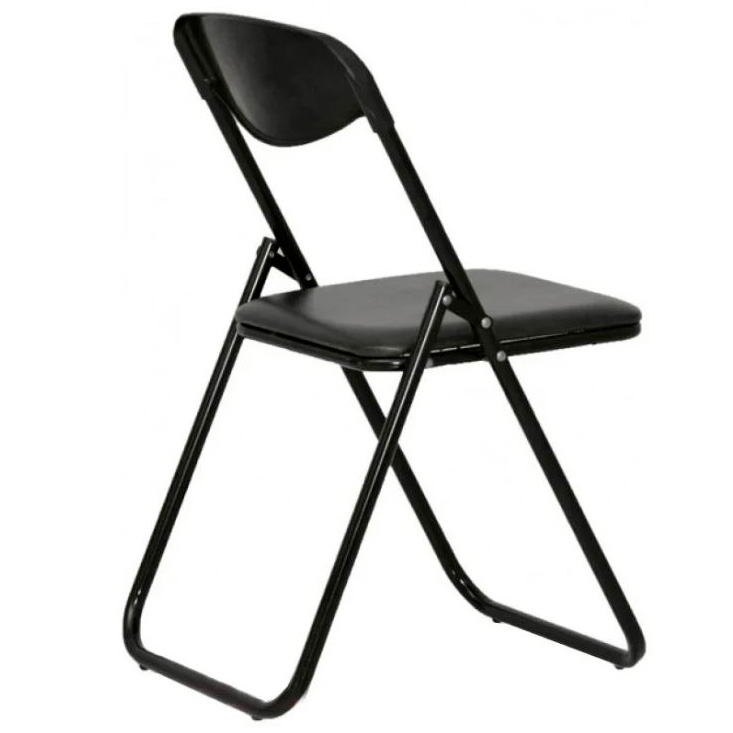 Стул для посетителей JACK BLACK кожзам, черный - 3