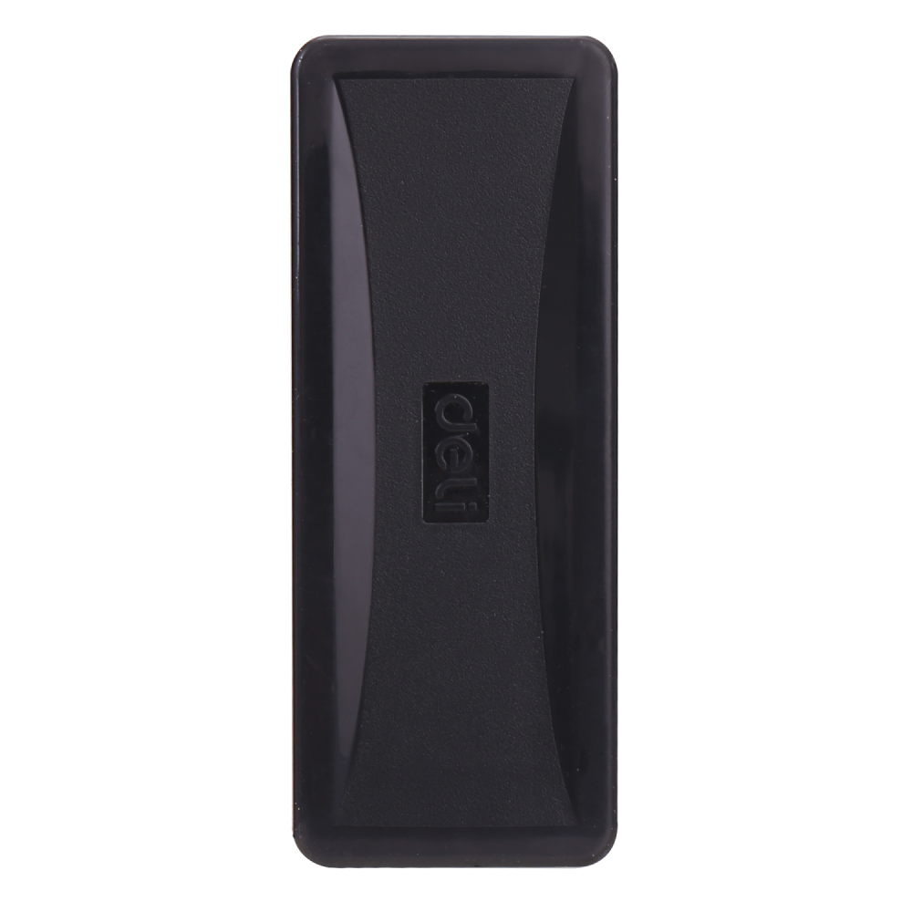 Щетка для доски магнитная "Deli", черный