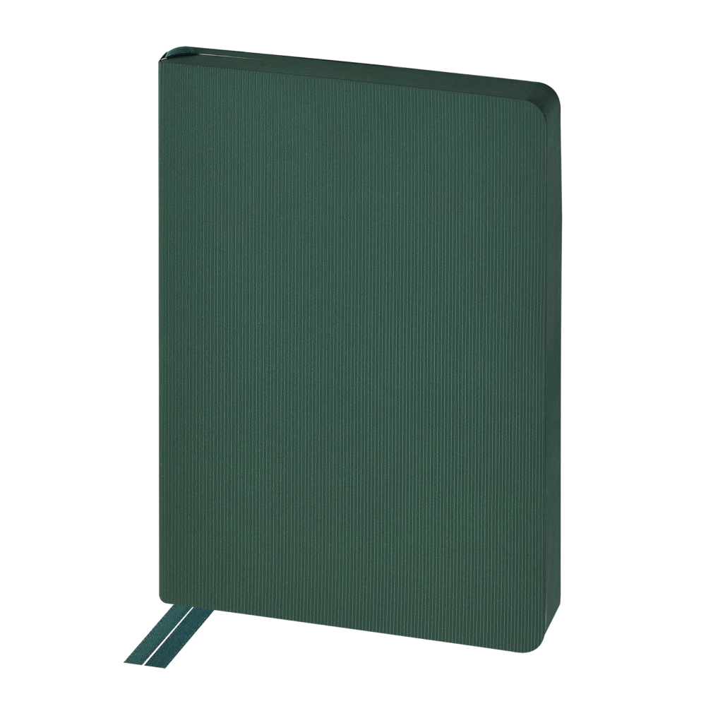 Ежедневник недатированный «Megapolis Slim flex», А5, 256 страниц, зеленый, срез зеленый - 2