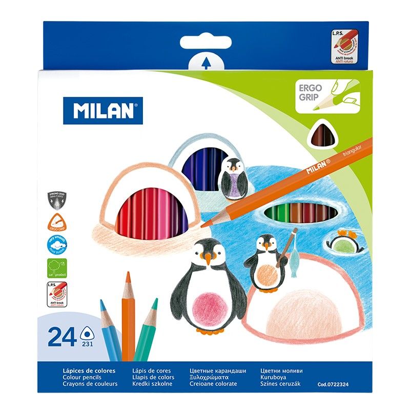 Цветные карандаши "Milan 231"