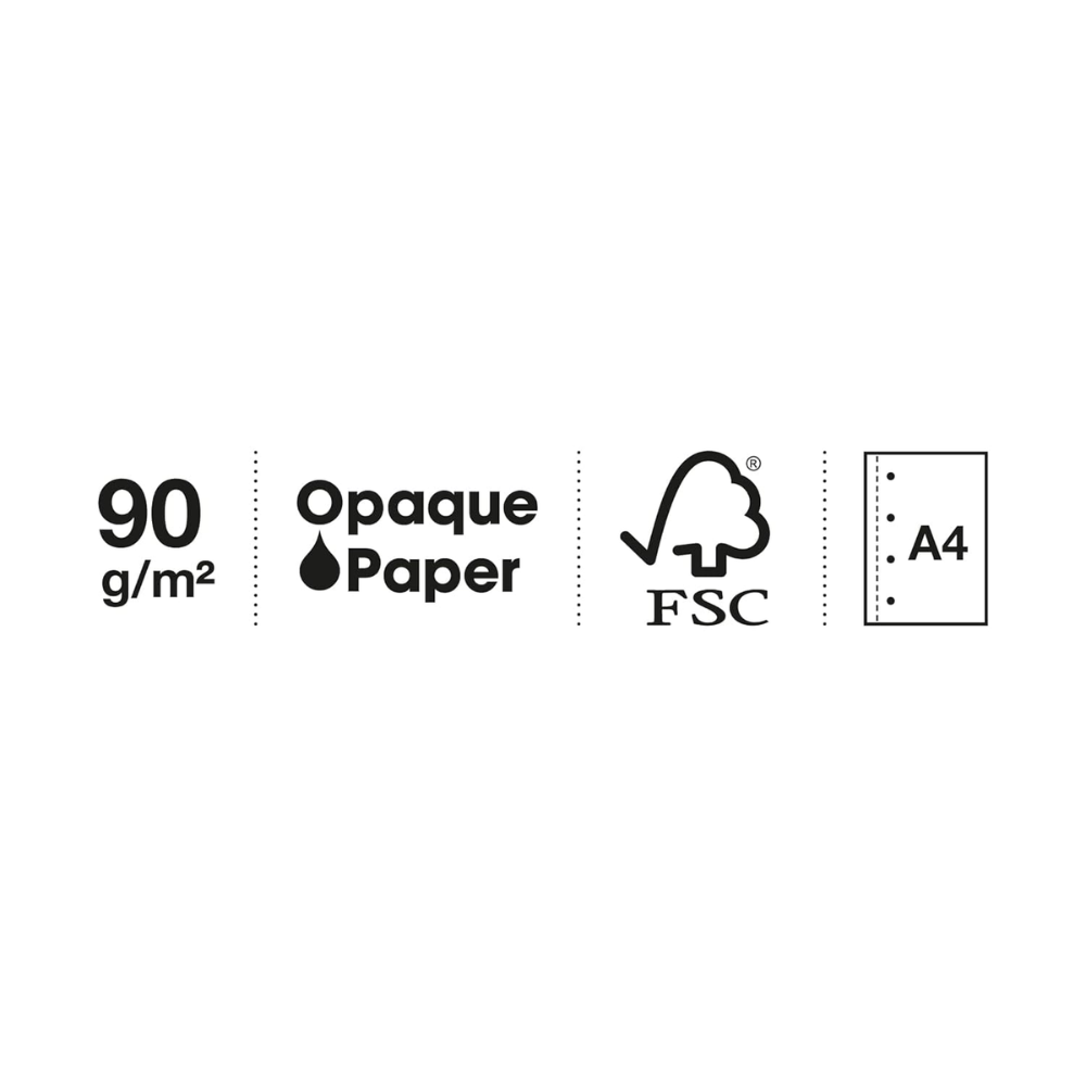 Тетрадь Miquelrius "Ocean", А4, 80 листов, клетка, синий - 4