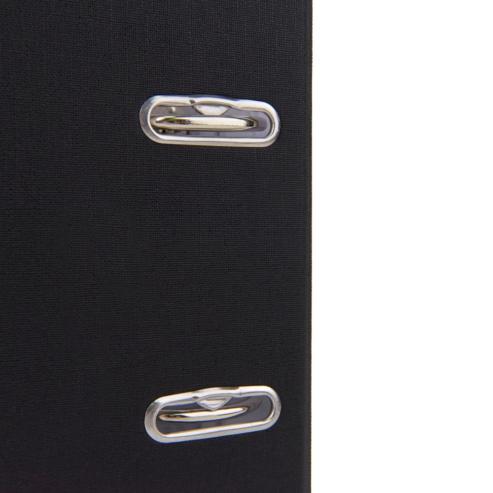 Папка-регистратор "Yesli:", А4,  50 мм, ПВХ, черный - 3