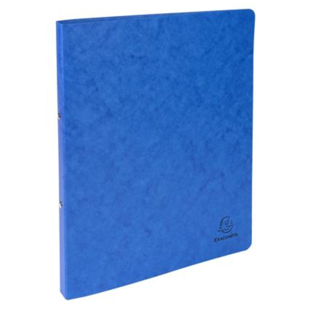 Папка на кольцах "Exacompta", картон, 20 мм, А4, синий