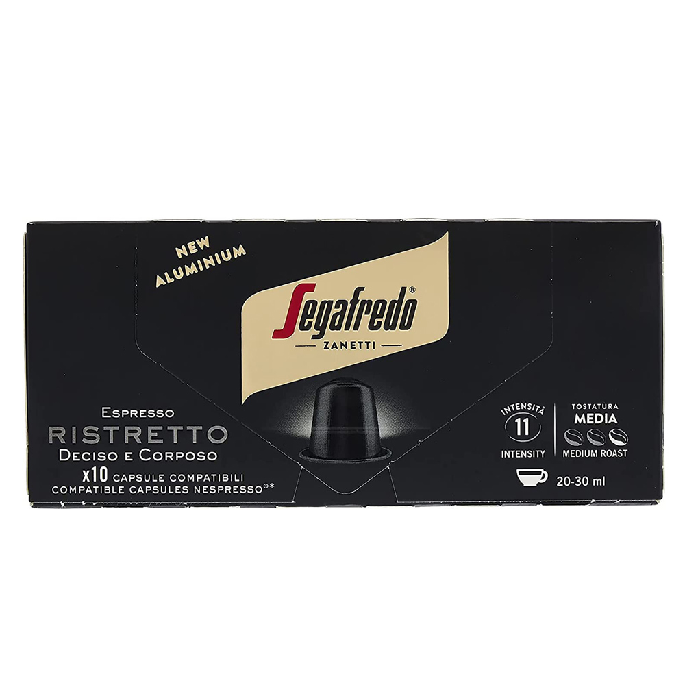 Капсулы "Segafredo" Ristretto для кофемашин Nespresso, 10 порций - 2