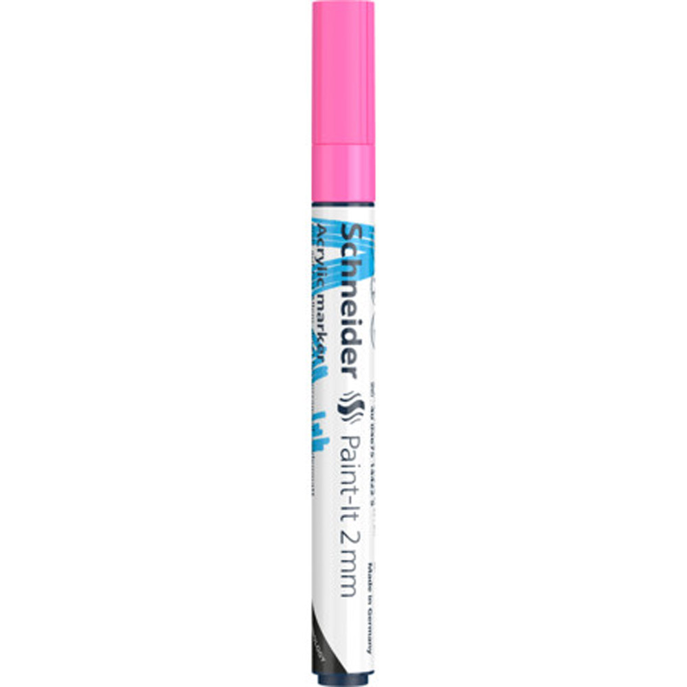 Маркер акриловый "Schneider Paint-It 310", розовый - 2