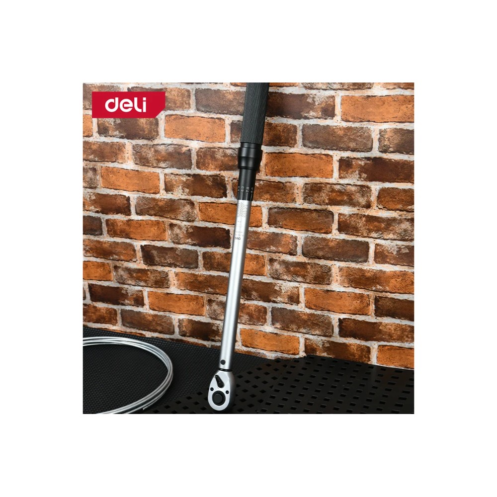 Ключ динамометрический Deli YS EDL-YN-40200, 40-200Нм 1/2", черный - 3