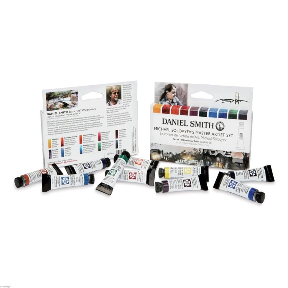 Краски акварельные Daniel Smith "Michael Solovyev's Master Artist Set", 10 цветов, тубы - 3