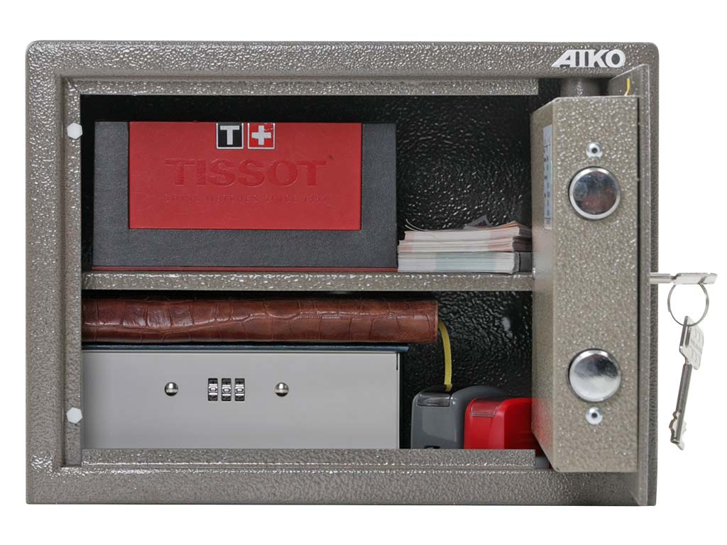 Офисный сейф AIKO TM-25, 250x340x280 мм - 4
