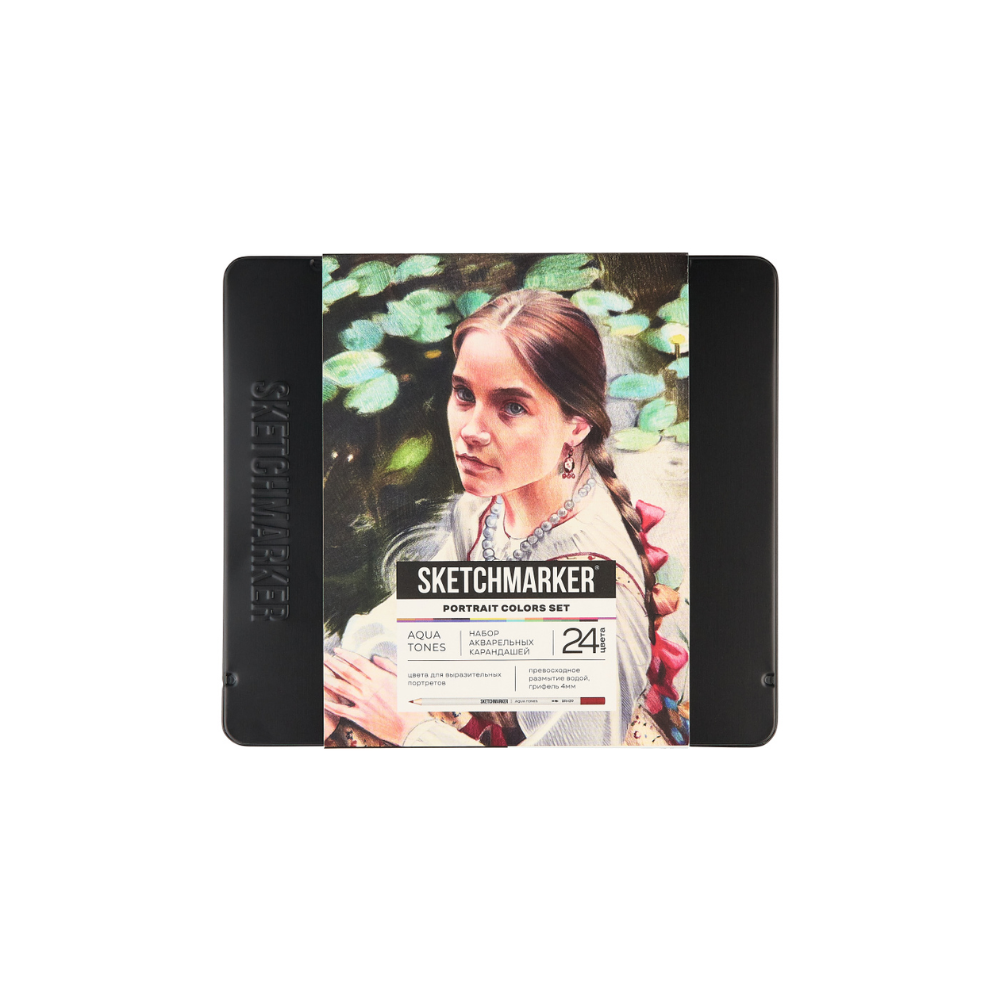 Цветные карандаши акварельные "Sketchmarker Портрет"