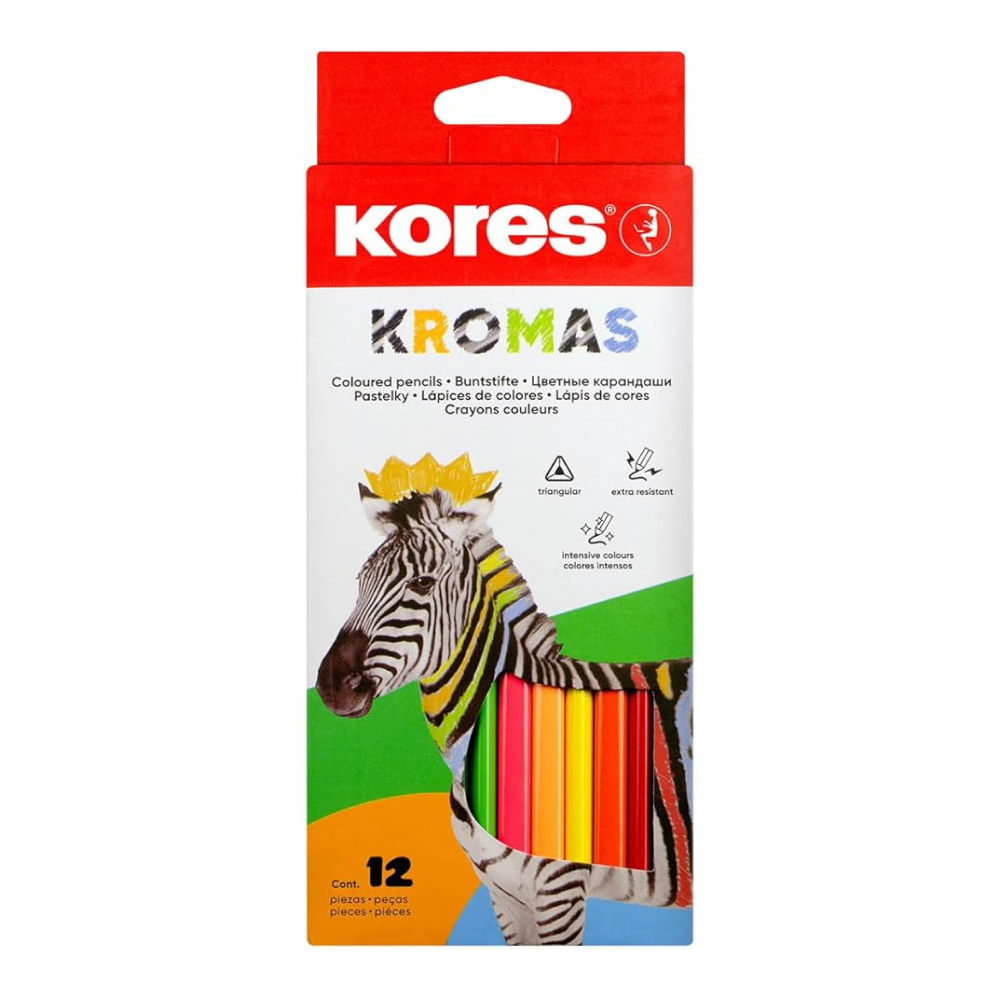 Цветные карандаши "Kromas", 12 цветов