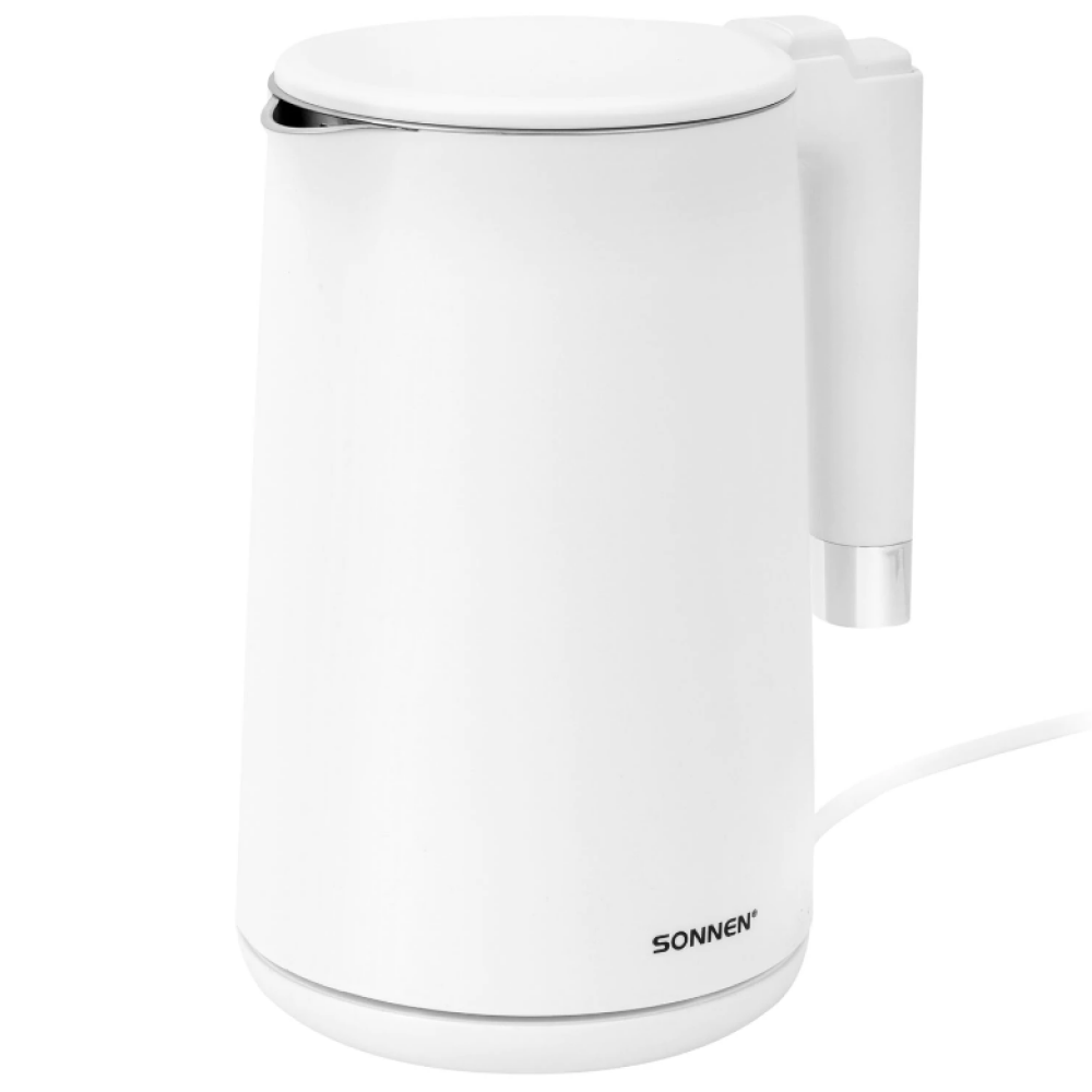 Электрочайник Sonnen "KT-8719W", белый