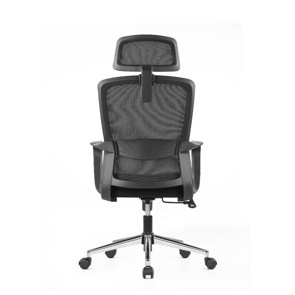 Кресло компьютерное SitZone U-060A, сетка, ткань, черный - 3