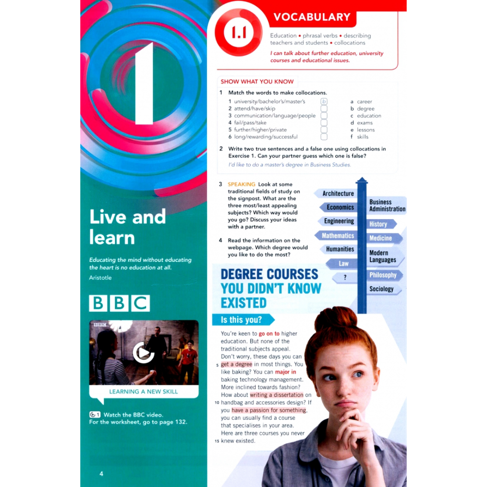 Книга "Focus 4. Second Edition. Level B2-B2+. Student's Book and ActiveBook with Pearson Practice English App", Sue Kay, Vaughan Jones, Daniel Brayshaw - 3